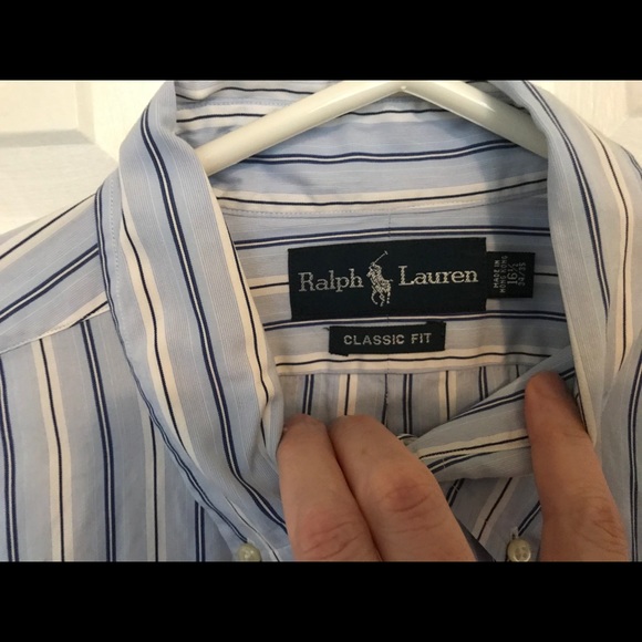 Ralph Lauren Polo button down size 16.5 - Picture 2 of 2